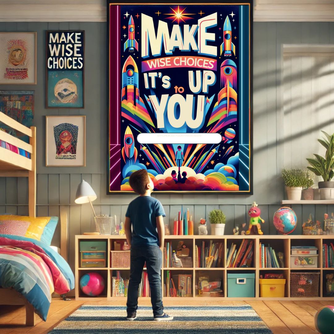 MAKE WISE CHOICES: Toddler Behavior Tracker